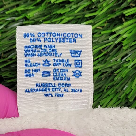 Vintage Healthcare Cropped Sweatshirt Womens XL 21x14 White - Picture 8 of 11